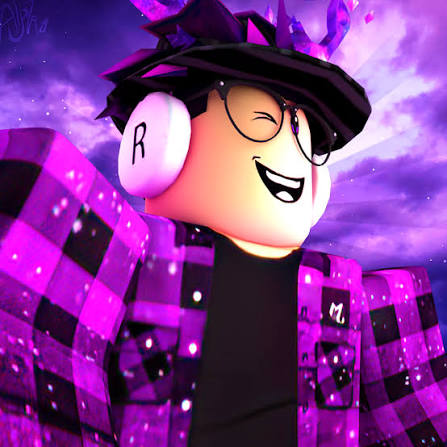 Purple Roblox creator